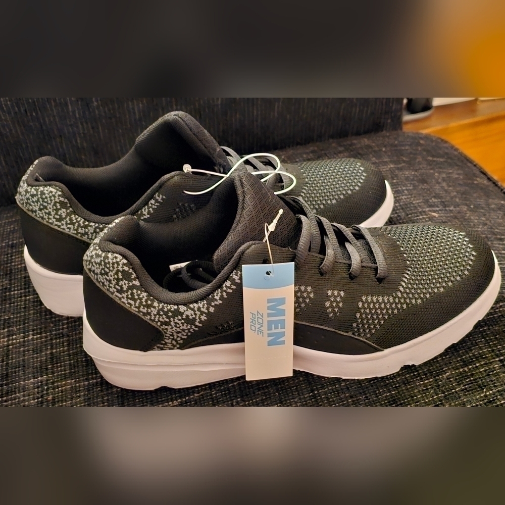 Nwt Black, Gray and White Sneakers